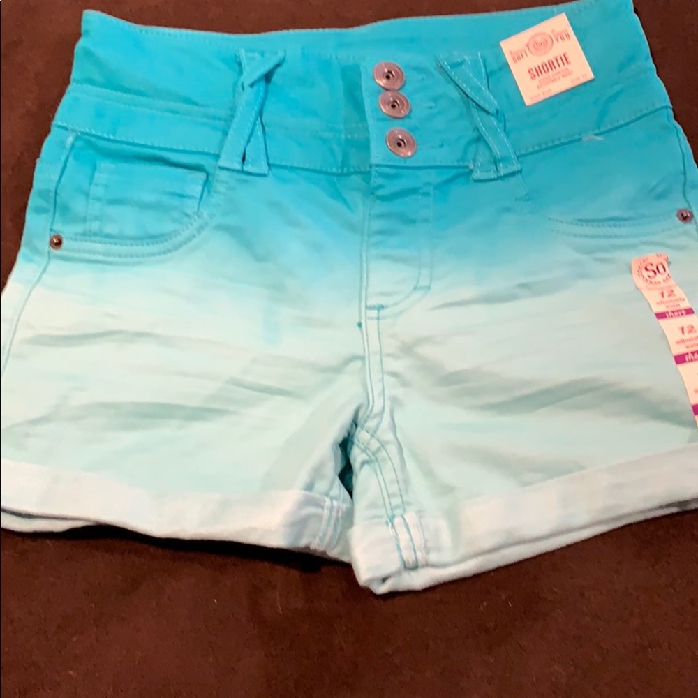 Girls ombré shorts